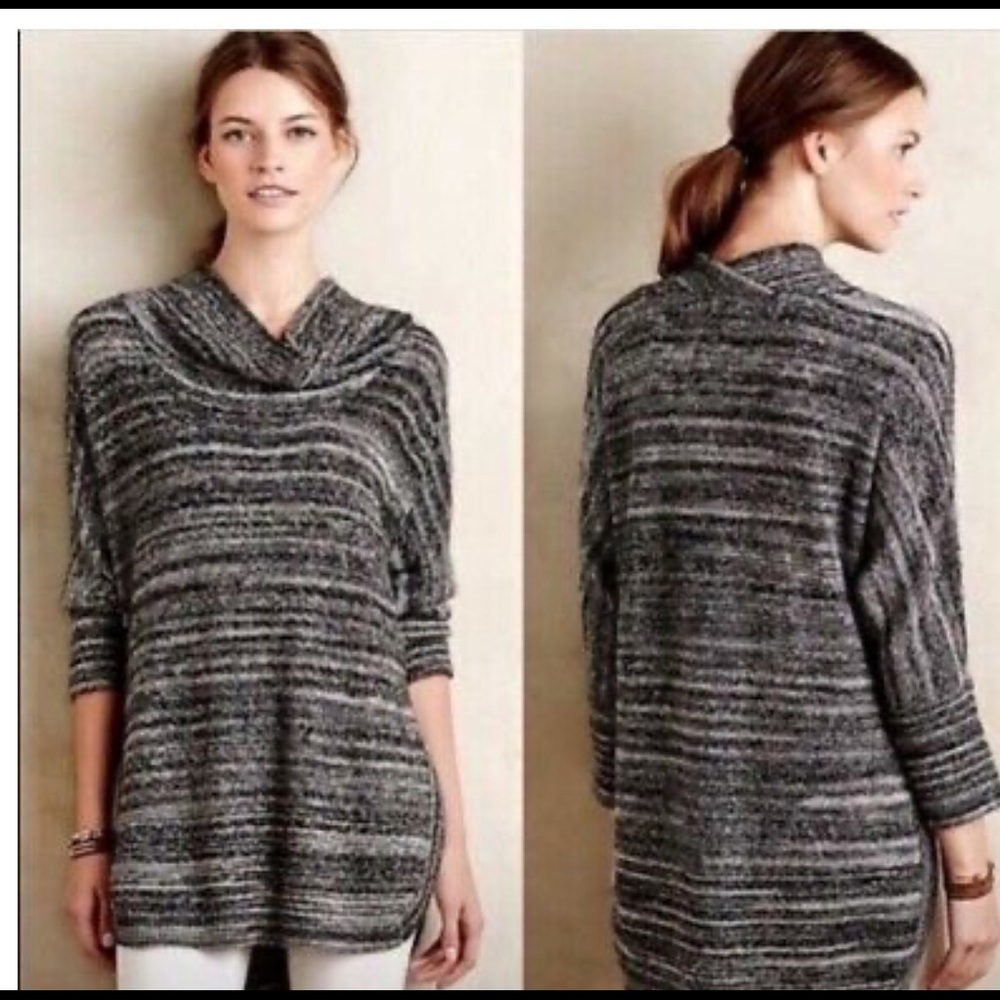 FIELD FLOWER loose fit cowl neck sweater